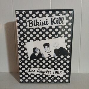 Bikini Kill DVD Live In LA 1993 Punk Rock Riot Grrl